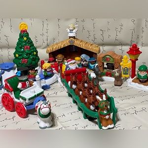 Fisher Price Little People Christmas collection bundle 🎄